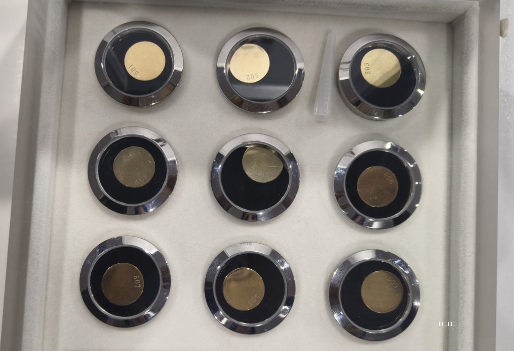 黄色金合金（9K-18K）标准样品